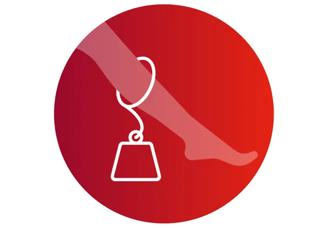 Venenschwäche Symptom schwere Beine