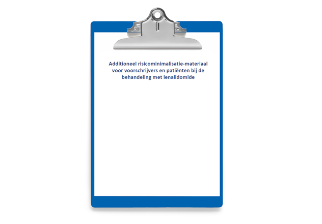 Lenalidomide voor gezondheidszorgbeoefenaars