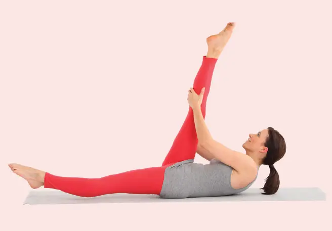 Venen stärken mit Single Leg Stretch